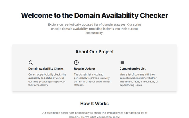 Domain Deck